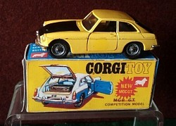 â€¢ Corgi no.345. Original, good condition, circa 1970's (repro box)