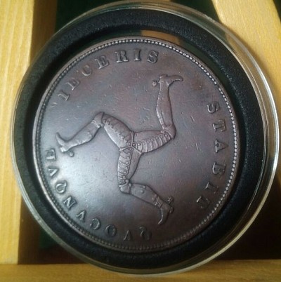 🔹 1839 Isle of Man Victorian Full Penny.