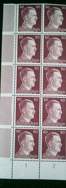 • 10 x 60rpf, Deutsche Reich Stamps