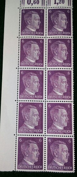 • 10 x 6rpf Deutsche Reich Stamps