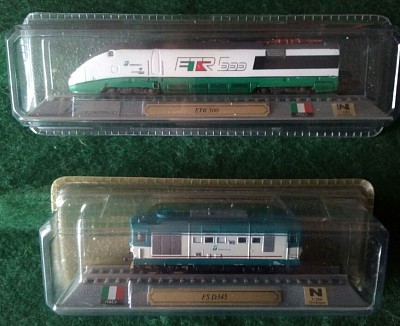 🔹 Pair of Italian staic trains by Del Prado.
