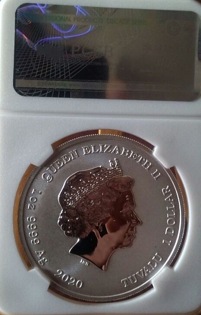 🔹2020, 1oz .9999 Fine Silver Coin 