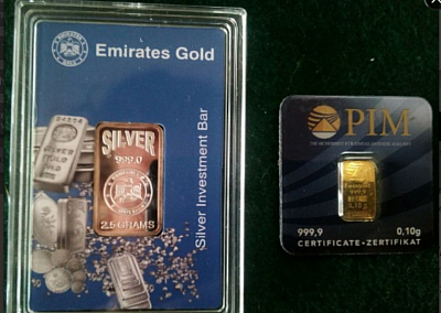 🔹Silver & Gold Bullion.