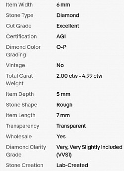 🔹Spec sheet.