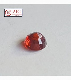 • Backside of Hessonite Garnet